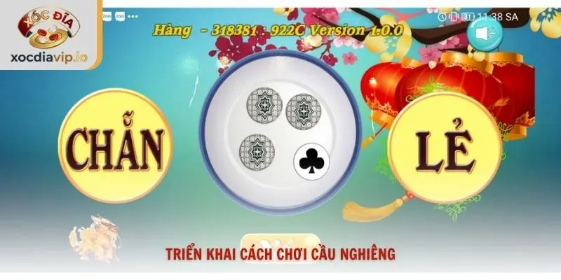 Triển khai cách chơi cầu nghiêng