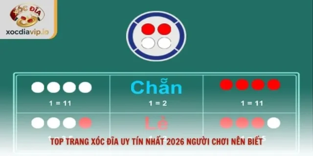 Top trang xóc đĩa uy tín nhất 2026
