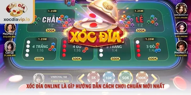 Xóc đĩa online là gì